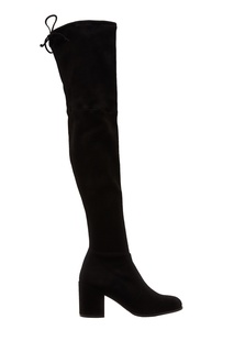 Замшевые ботфорты Tieland Stuart Weitzman
