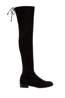 Замшевые ботфорты Lowland Stuart Weitzman