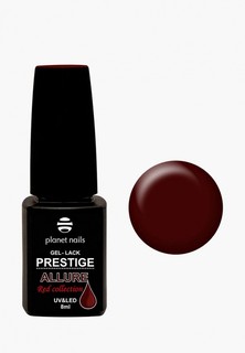 Гель-лак для ногтей Planet Nails "PRESTIGE ALLURE" Red Collection - 658 коричнево-красный, 8 мл