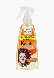Кондиционер для волос Bione Cosmetics Несмываемый Пантенол + Кератин