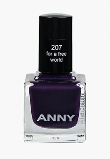 Лак для ногтей Anny тон 207 глубокий фиолетовый