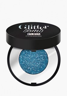 Тени для век Pupa экстремальный глитер GLITTER BOMB EYESHADOW тон 005 Кристалльный синий