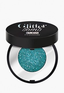 Тени для век Pupa экстремальный глитер GLITTER BOMB EYESHADOW тон 004 Изумрудная жемчужина