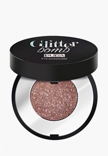 Тени для век Pupa GLITTER BOMB EYESHADOW, тон 003, Мерзлый бронзовый