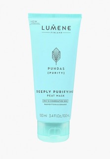 Маска для лица Lumene Puhdas Глубоко очищающая с торфом, 100 мл