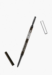 Карандаш для бровей Pupa HIGH DEFINITION EYEBROW PENCIL, тон 003 Темно-коричневый