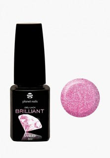 Гель-лак для ногтей Planet Nails "BRILLIANT" 705 Розовый, 8 мл