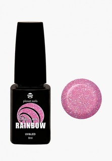 Гель-лак для ногтей Planet Nails "RAINBOW"- 802, 8 мл