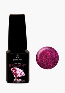 Гель-лак для ногтей Planet Nails "BRILLIANT" 708 Красный, 8 мл