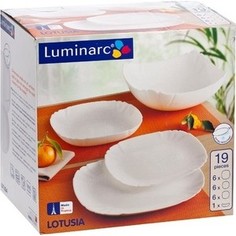 Сервиз столовый 19 предметов Luminarc Lotusia (H1792)
