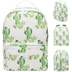 Рюкзак Action Кактусы, городской, размер 40х28х14 см, с принтом, мягкая уплотненная спинка, д/девоче Action!