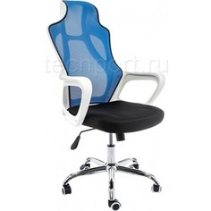 Компьютерное кресло Woodville Local черное/голубое