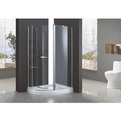 Душевой уголок Cezares ELENA-W-RH-1-120/90-P-Cr-R правый, профиль хром, стекло рифленое