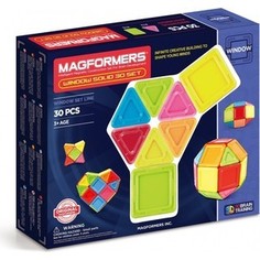 Магнитный конструктор Magformers Window Solid 30 set (714006)