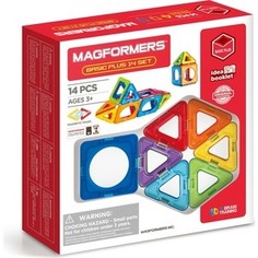 Магнитный конструктор Magformers Basic Plus 14 set
