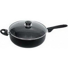Сотейник d 28 см со стекляной крышкой Калитва Кумир (86283)