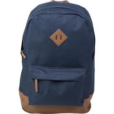 Рюкзак №1 School молодежный синий+ коричн.кож.зам 843415