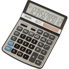 Калькулятор настольный Attache CA-1217C 12 раз. 120 шаг. регул. угол накл 689478