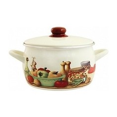 Кастрюля эмалированная 5.3 л Metrot Вилладжо (125310)