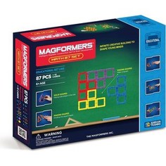 Магнитный конструктор Magformers Увлекательная Математика (учебное пособие в комплекте) (711002 (63109))