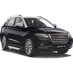 Пороги Silver new Rival для Haval H2 (2014-н.в.), 173 см, алюминий, F173AL.9401.1