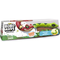 Интерактивная игрушка ROBO ALIVE Робо-змея (Зеленая) (Т10995)