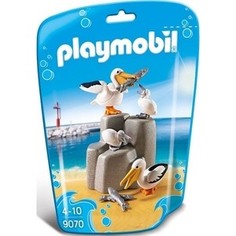 Игровой набор Playmobil Аквариум: Семья пеликанов (9070pm)