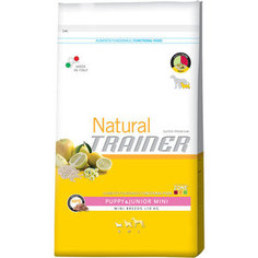 Сухой корм Trainer Natural Mini Puppy&Junior для щенков и юниоров мелких пород от 1 до 10 месяцев 2кг