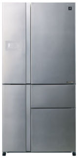 Холодильник SHARP SJ-PX99FSL, пятикамерный, серебристый