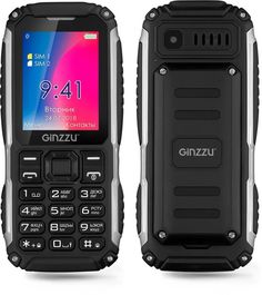 Мобильный телефон GINZZU R70, черный
