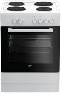 Электрическая плита BEKO FSS66000GW, эмаль, белый