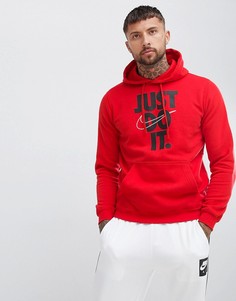 Худи красного цвета Just Do It Nike 928717-657 - Красный