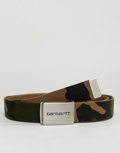 Камуфляжный ремень Carhartt WIP - Зеленый