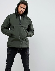 Куртка цвета хаки с короткой молнией Pull&Bear - Зеленый Pull&;Bear