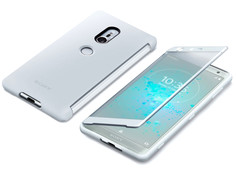 Аксессуар Чехол Sony Xperia XZ2 с окошком SCTH40 Silver