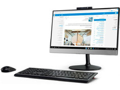 Моноблок Lenovo AIO V410z MS Black 10QV003LRU (Intel Pentium G4560T 2.9 GHz/4096Mb/500Gb/DVD-RW/Intel HD Graphics/Wi-Fi/Bluetooth/Cam/21.5/1920x1080/DOS)