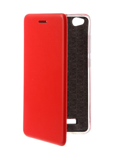 Аксессуар Чехол-книга для Xiaomi Redmi 4A Innovation Book Silicone Red 12186