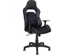 Компьютерное кресло Алвест AV 140 PL (682 T) MK эко кожа Black-Black