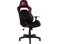 Компьютерное кресло Алвест AV 140 PL (682 T) MK эко кожа Black-Black-Red