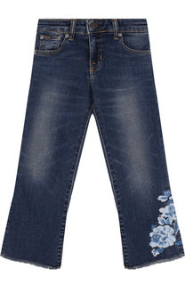 Расклешенные джинсы с вышивкой Polo Ralph Lauren