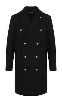 Двубортное шерстяное пальто Just Cavalli