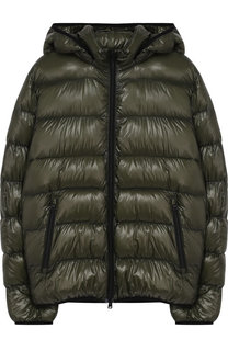 Пуховая куртка на молнии с капюшоном Herno