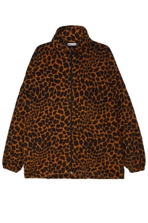 Куртка с леопардовым принтом Balenciaga