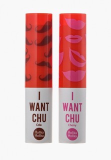 Бальзам для губ Holika Holika оттеночный I Want Chu 04 Cherry Coke Kiss