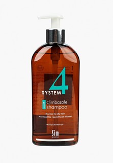 Шампунь Sim Sensitive Терапевтический № 1 SYSTEM 4 Climbazole Shampoo 1 , 500 мл