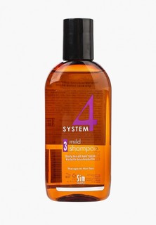 Шампунь Sim Sensitive Терапевтический №3 SYSTEM 4 Mild Climbazole Shampoo 3 , 100 мл