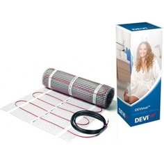 В плиточный клей (нагревательные маты) Devi Девимат DTIF-150 343/375 Вт, 220/230 В, 0.5х5 м (2.5 м2)
