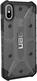 Клип-кейс UAG Plasma для Apple iPhone X (прозрачный серый)