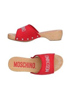 Мюлес и сабо Moschino