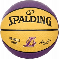 Мяч баскетбольный Spalding Los Angeles Lakers, размер 7